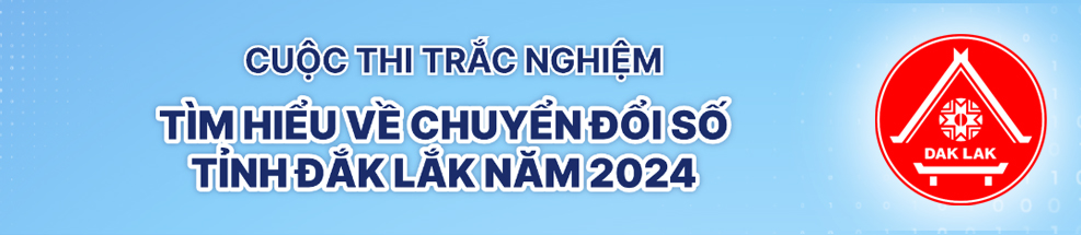 Cuộc thi trắc nghiệm "Tìm hiểu về Chuyển đổi số tỉ